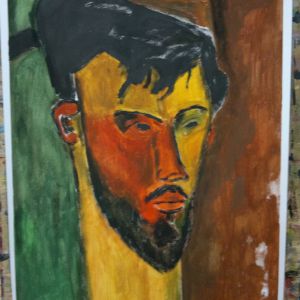 etude-d-apres-modigliani-50x70-eric-ware